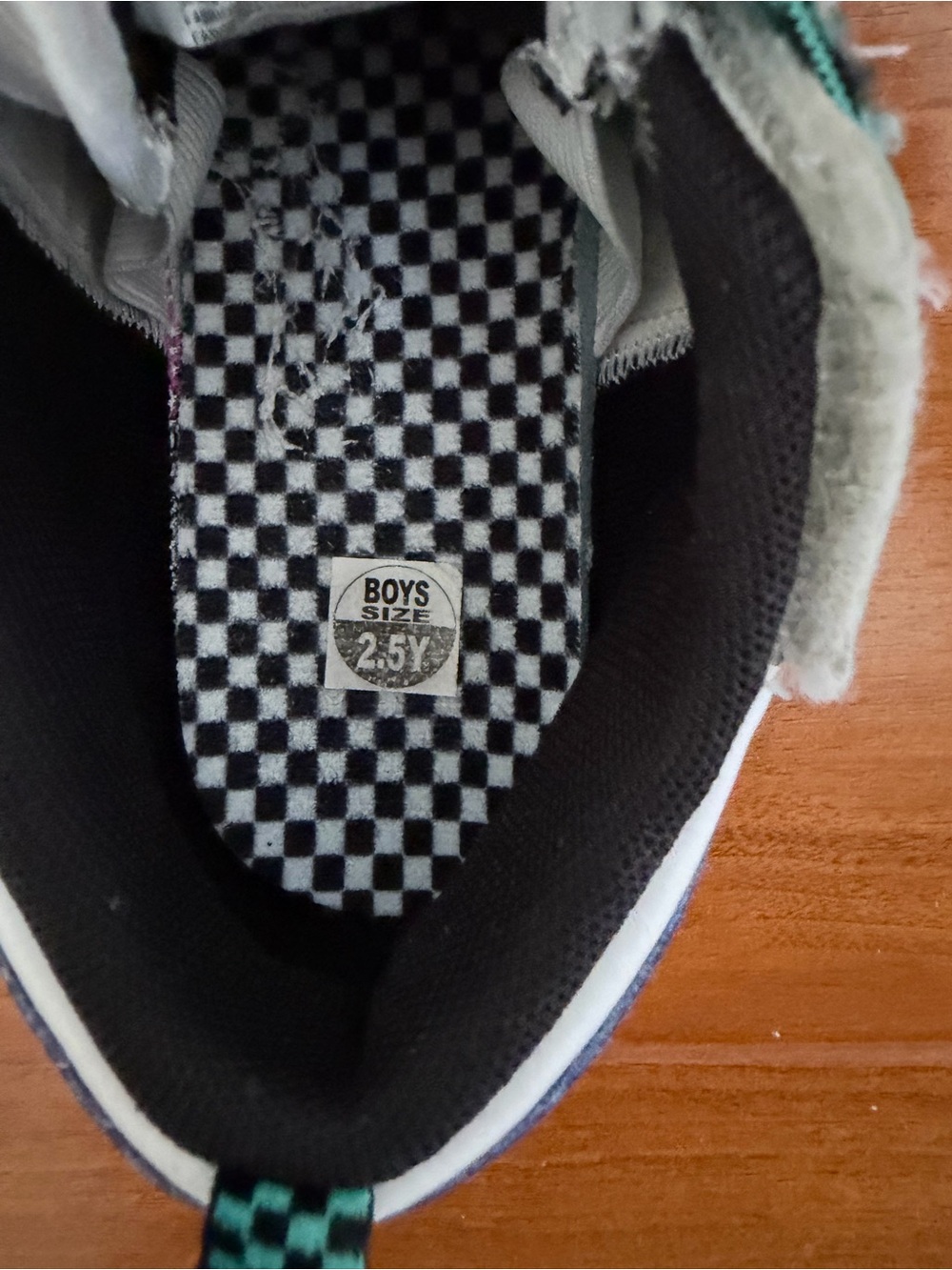 Nike Kids Blue, White & Black Low-Top Sneakers - Picture 4 of 4